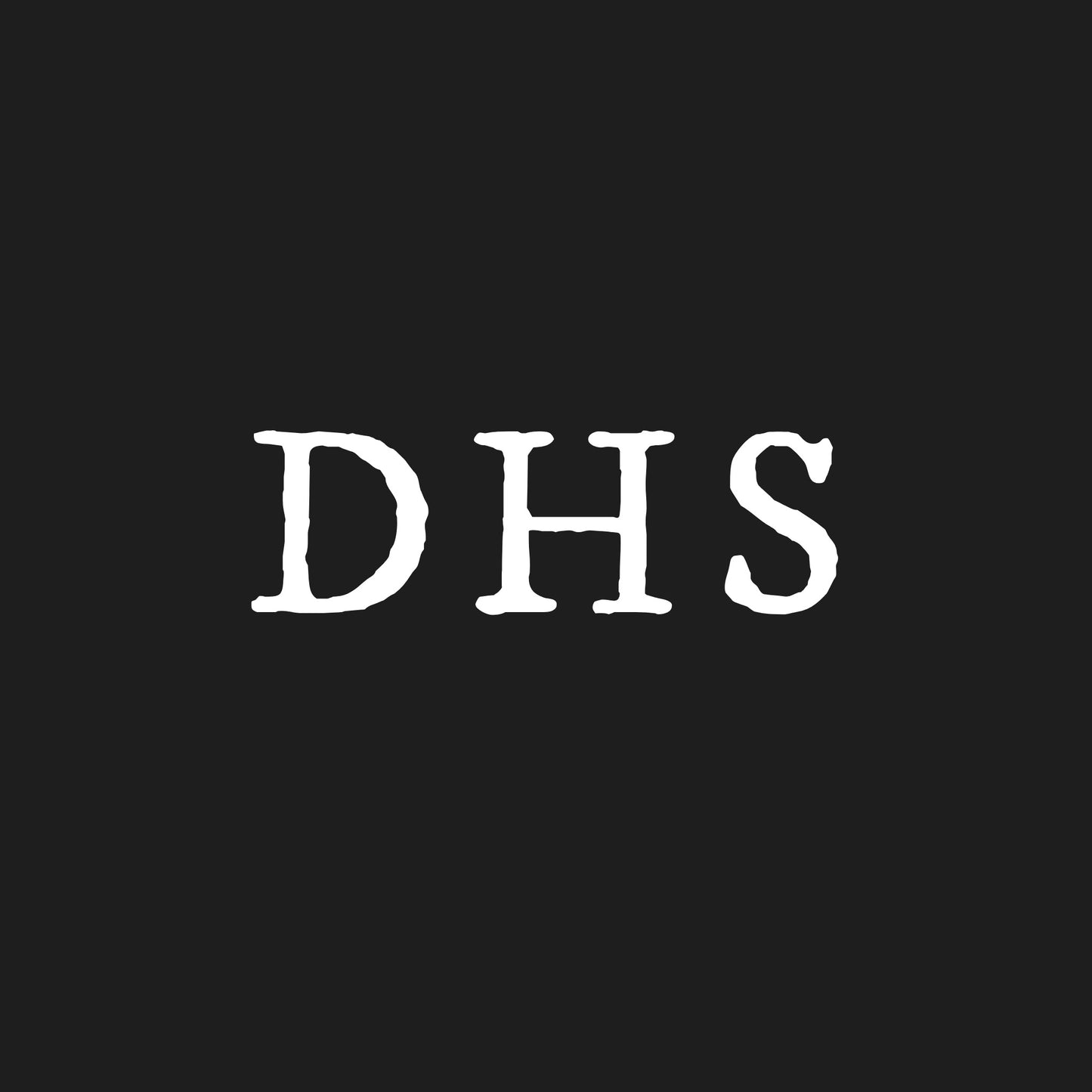 DHS Black Short Sleeve Tshirt