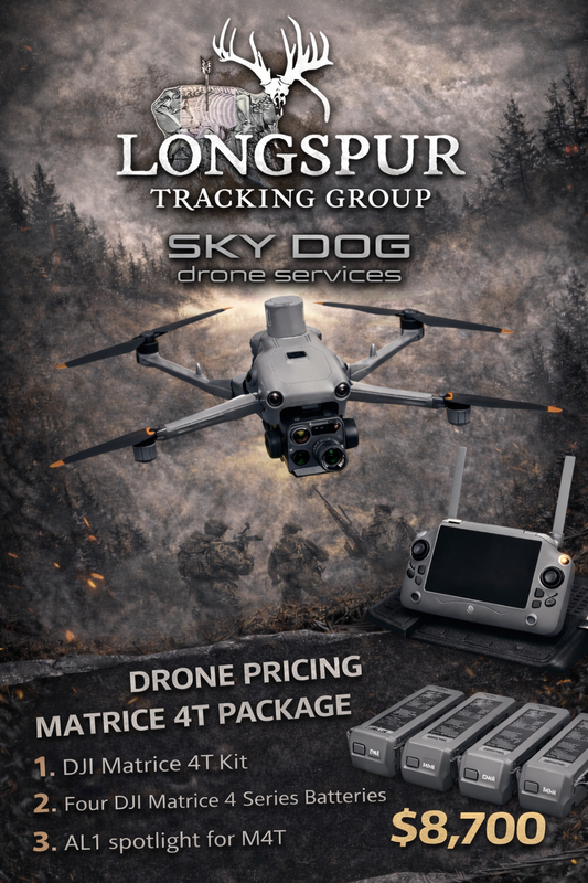 DJI Matrice 4T Longspur SkyDogs Recovery Package