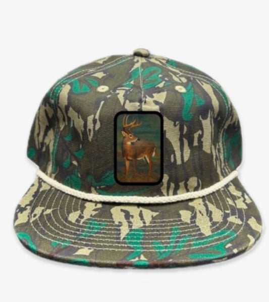 Longspur Deer Patch Rope Hat