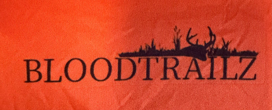 Orange Long Sleeve Athletic BloodTrailz/Longspur Shirt