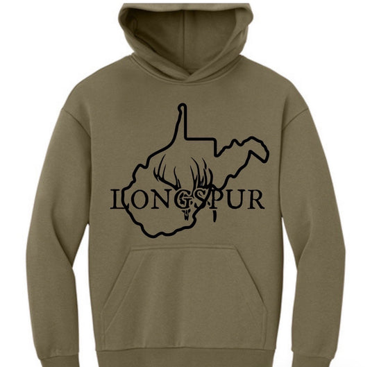 Longspur WV State Hoodie