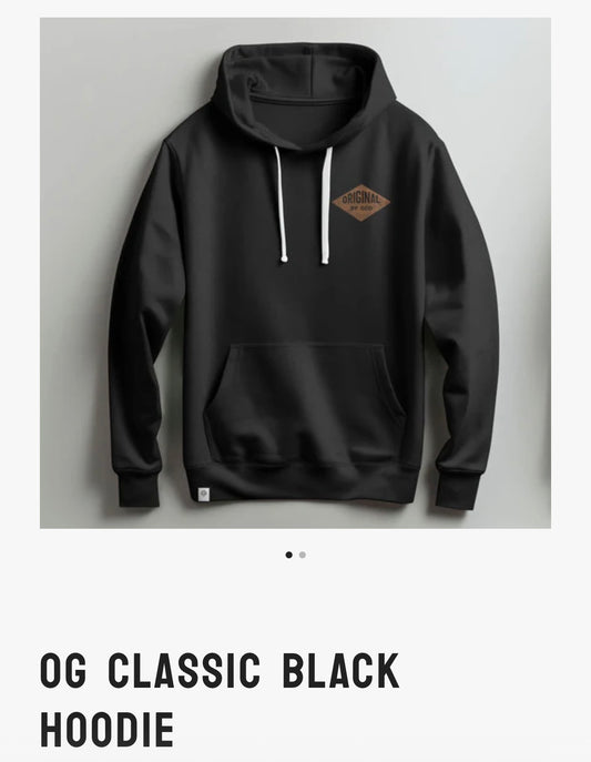 OG Black Classic Hoodie
