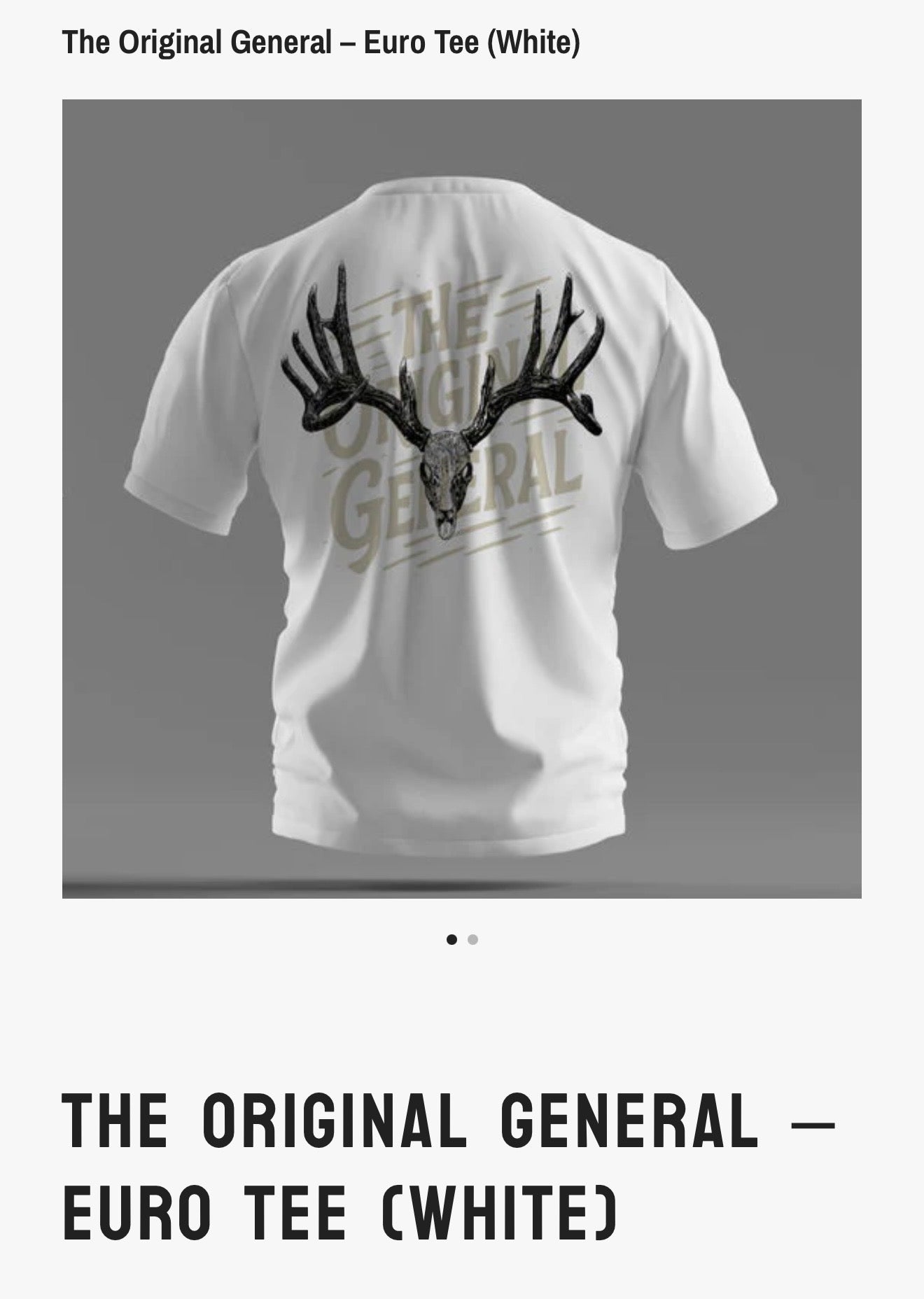 OG Euro Tee