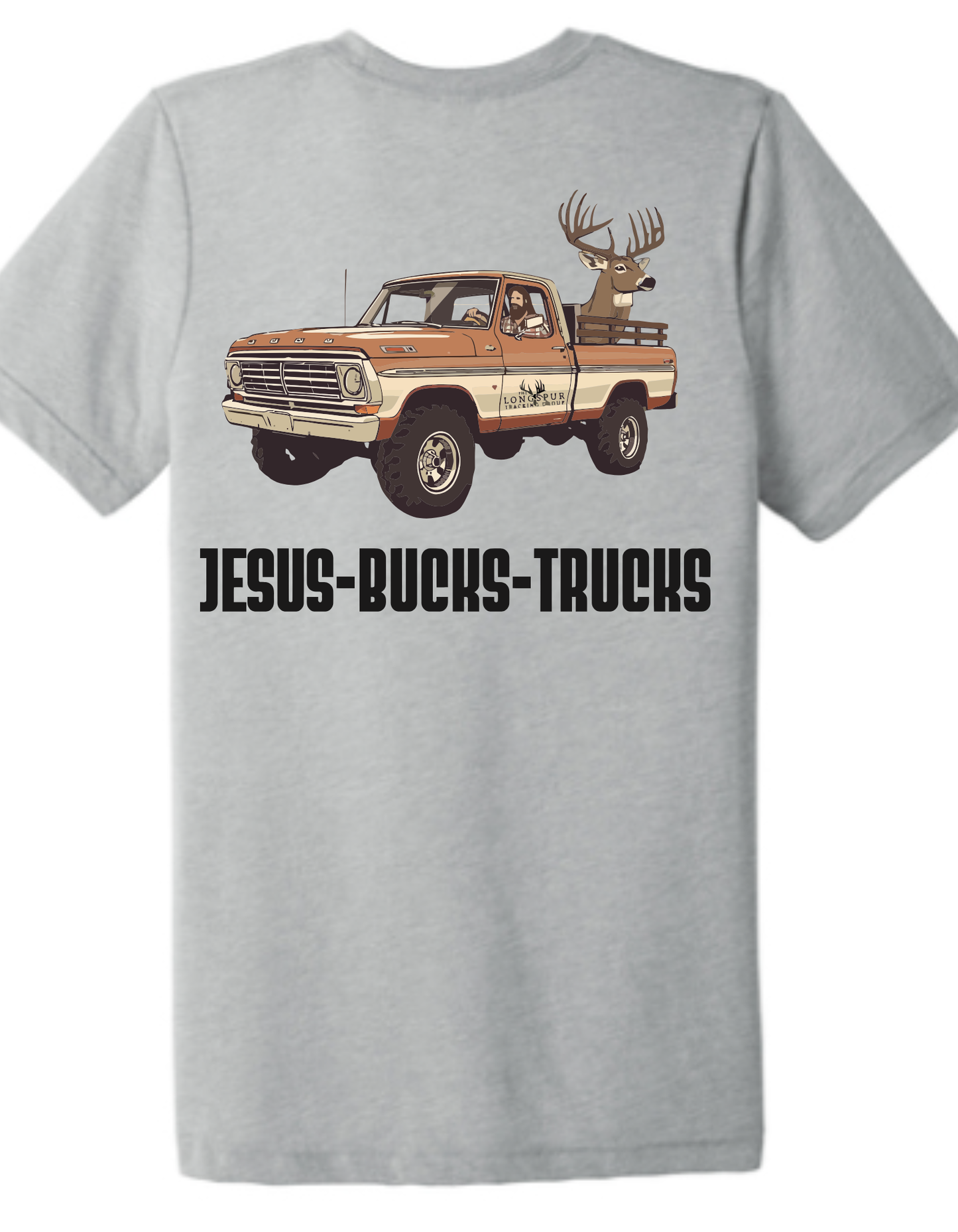 Longspur - Jesus-Bucks-Trucks Tshirt